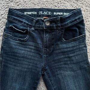 The Children's Place Girls Super Skinny Jeans - Dark Blue